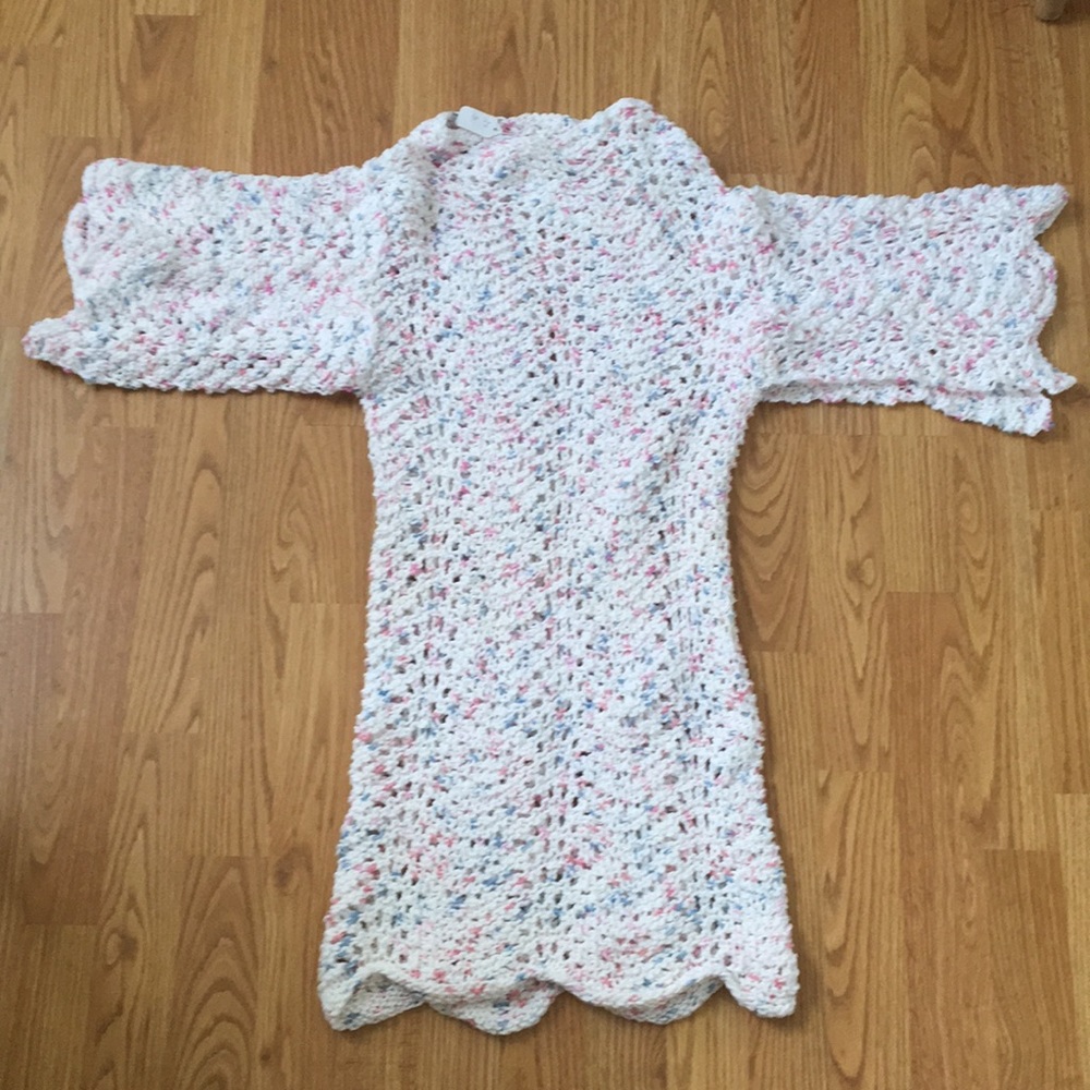 Handmade knit sweater